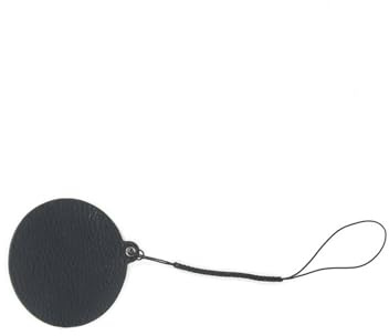Objektivdeckelschutz aus Leder mit Anti Band, sicherer Selbstklebender Rückseite und leichtem Design für Kamerazubehör Retro Kameraabdeckung aus Leder mit elastischem Band