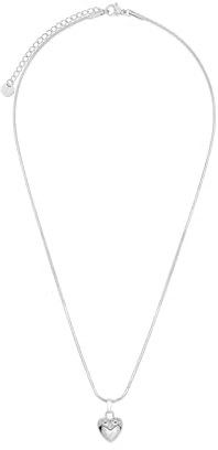 Heideman Bibi Halskette Damen mit Herzanhanger aus Edelstahl Silberfarben