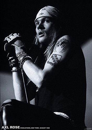 Unbekannt Guns N' Roses Poster AXL Rose Middleton New York 1988