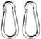 VGEBY Mousquetons Grande Charge Max 150kg / 330lb en Alliage de Zinc pour Balançoire Hamac Escalade (Kit de 2pcs) ……