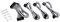 Phanteks Universal Extension Cables Kit - PH-CB-CMBO_WG,White/Grey