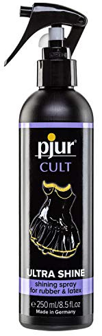 pjur CULT Ultra Shine Spray for Latex & Rubber Clothing, 8.5 fl oz
