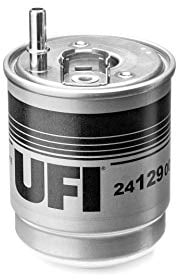 UFI Filters, Filtro Gasoil 24.129.00, Filtro de Combustible Diésel de Recambio, Apto para Coches, Apto para Modelos de Hyundai