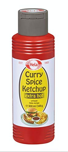 New Hela Deutsche Saucen Curry Ketchup BBQ Currywurst Garlic Burger hot (Curry Ketchup (extra heiß), Shashlik Ketchup) 2 x 300 ml