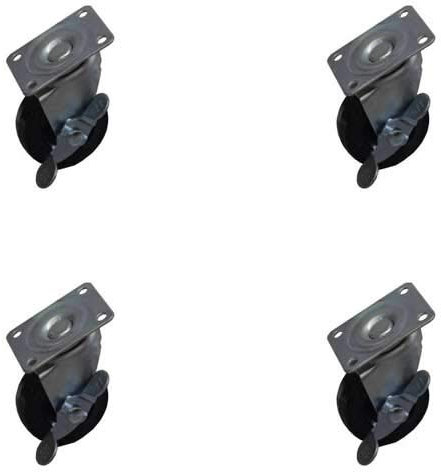 Proloisirs Lot de 4 Roues pour Pieds 50 kg, 70 kg et 90 kg