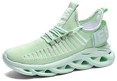 IYVW Herren Mode Turnschuhe Herren Damen Leichte Wanderschuhe Laufen Atmungsaktiv lässige Sneakers Unisex
