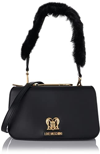 Love Moschino Damen Jc4390pp0fko000 Umhängetasche, Schwarz, Einheitsgröße