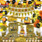 194 Pack Dump Truck Birthday Party Supplies - Construction Decorations, Plates, Tablecloth, Cups, Napkins, Foil Balloons - Serves 20