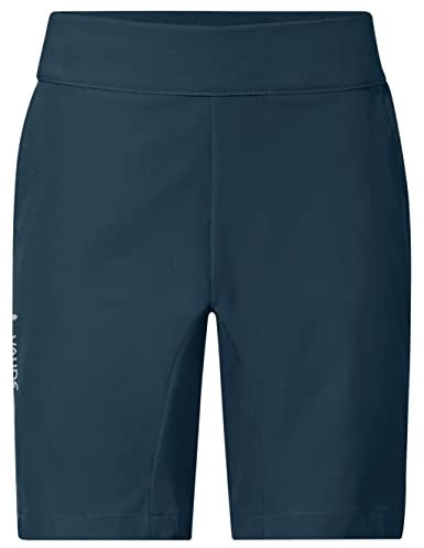 VAUDE Unisex Kinder Kids Detective Stretch Shorts, Dark Sea, 158-164 EU