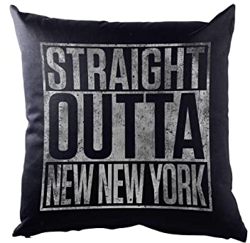 Urban Backwoods Straight Outta New New York Kissen Dekokissen