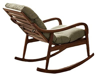 Fabric Rocking Chairs, Home Theater Seating, Single Recliner Sofa Chair, Lazy Padded Recliner, Full Body Armchair for Living Room