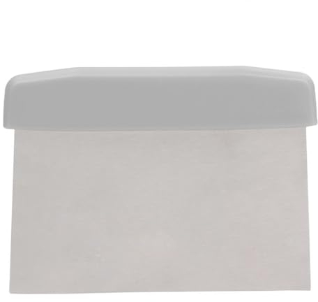 Space Home - Coupe Pâte - Ramasse Légumes - Spatule à Pain - Grattoir à Pâtisserie en Acier Inoxydable - Spatule de Cuisine - Pelle à Légumes