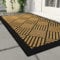 Qingbei Rina 50x80 cm Fußmatte außen, rutschfeste Schmutzfangmatte Outdoor Türmatte, Waschbar Fussmatte aussen für Haustür, Eingangsbereich, Garten