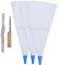 Tile Grout Masonry Mortar Bag Set, PVC Stainless Steel Wood, 3 Bags 1 Brick Jointer 1 Tuck Pointer, Reusable Bag Piping, Ideal For Grouting Stone Bricks Floor Tiles Mortar