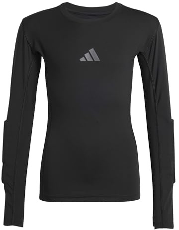 adidas Unisex Kinder Padded Goalkeeper Baselayer Longsleeve Kids T-Shirt (Lange Ärmel) (1er Pack)