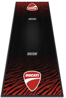 SIXTEN Ducati Wild Motorradteppich 95x240