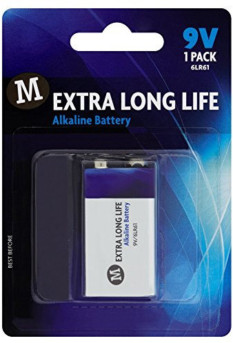 Morrisons Extra Long Life Alkaline Battery 9V