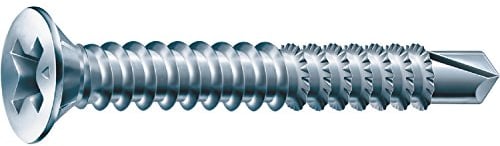 SPAX-FEX A SPAX-FEX A Fensterbohrschraube 4,0x30 mm | PH 2 | Stahl silber | für Kunststoffprofile | 1000 Stück Pack