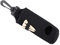 Dilwe Golfball Halterung Bag, Golfball Beutel Clip Tee Halter Sport Golfzubehör mit 3 T-Stücken (Schwarz)