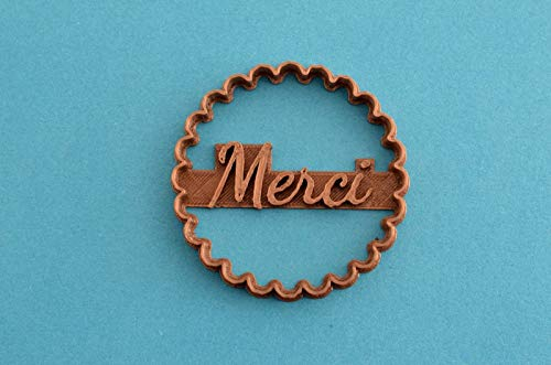 Emporte-pièce Merci Cercle festonné