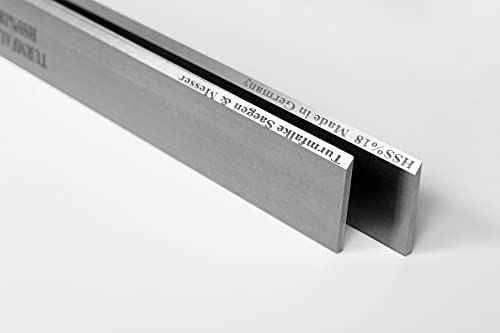 250mm - 640mm Hobelmesser/Streifenhobelmesser HSS%18 Extrascharf (Hochgeschwindigkeitsstahl (HSS), 410x30x3mm)