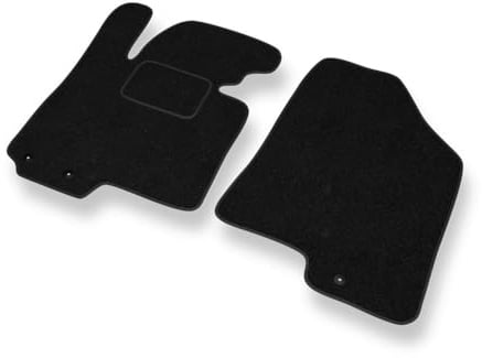 Mossa Fußmatten kompatibel mit Hyundai ix35 SUV 2010-2015 2 STK. schwarz S