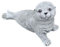 stoneandstyle Steinfigur Robbe Seehund groß frostfest wetterfest Steinguss