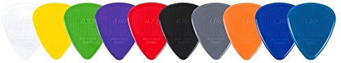 D-Grip Plektrum/Pick, 351 Form, 1,30 mm, dunkelblau, 12 Stück