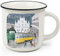 Legami - Tazza Cup-puccino in Porcellana New Bone China, Tema Milano, Tazza da Colazione, World Cities, Mug Caffè Thé, Lavabile in Lavastoviglie, Diametro 10 cm, Capacità 350 ml