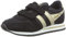 Gola Daytona Mirror Velcro Sneaker, Black/Gold, 28 EU