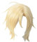 GZIRUE Goldene Kurze Gerade Perücke Haar Anime Banana Ash Lynx Wig Cosplay Kostüm Perücken