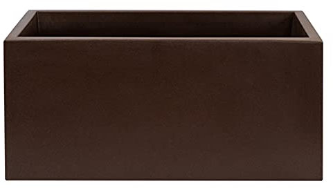 MACETERO DE POLIETILENO BRONCE 70X30X30 CM