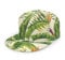 Oaieltj Unisex Baseball Cap Herren Damen Einstellbare Snapback Trucker Hat Mode Hip-Hop Baseball Cap, Hawaiianische Pflanze Farbe Blumen, One size