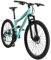 BIKESTAR Fully Mountainbike Shimano 21 Gang Schaltung, Scheibenbremse 27.5 Zoll Reifen | 17 Zoll Rahmen MTB Vollgefedert | Mint