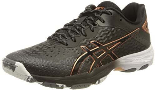 Asics Damen Netburner Professional FF 2 Indoor Court Shoe, Black/Black, 38 EU