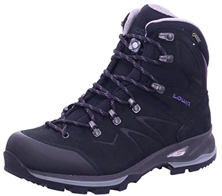 LOWA Stiefel mittel BADIA GTX Ws schwarz/violett, 37