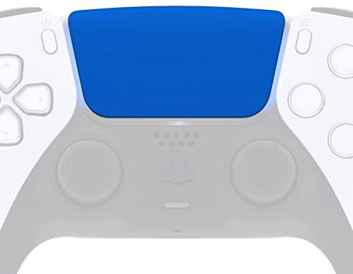 eXtremeRate Pavé Tactile pour ps5 Manette, Pavé Tactile de Remplacement pour ps5 Manette, Pavé Tactile Customisé pour ps5 Manette BDM 010&020, Manette Non Inclus, Bleu
