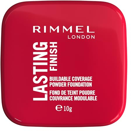 Rimmel Lasting Finish Buildable Coverage Poeder Foundation - 007 Golden Beige