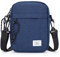Handy Umhängetasche Herren Blau, Herrentasche zum Umhängen Klein, Handy Schultertasche Holster Satchel Seitentasche Handtasche Geldbörse Umhängetaschen Handytasche mit Schulterriemen Handy Brieftasche