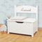 LittleStars Hochwertige Sitzbank Truhe mit Aufbewahrung I mit Personalisierung I Sitzfläche: 56 x 33 cm, Sitzhöhe: 28,5 cm I für das Kinderzimmer Wohnzimmer Flur