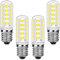 Ugvmn E14 Cooker Hood LED Candle Bulbs 3W Equivalent to 28W Halogen Bulbs, E14 Small Edison Screw Cool White 6000K for Fridge, Cooker Hood, Home Lighting, No Flicker, No Dimmable, AC 220-240V, 4 Pack