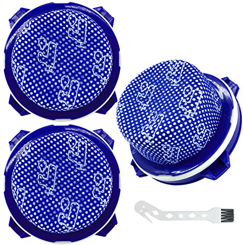 CauYien Confezione da 3 filtri per aspirapolvere Jet 75 per aspirapolvere SAMSUNG Jet 70 Jet 70+ Jet 75 Jet 75+ Jet 90 Jet 60 e VS9000RL. Micro filtro lavabile: DJ97-02649A