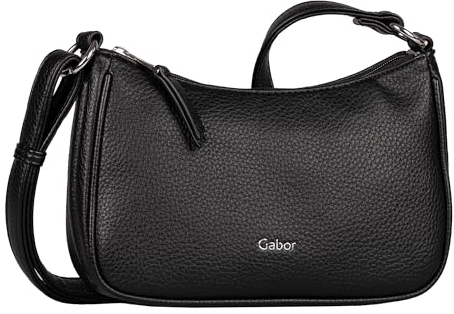 Gabor bags Alira Damen Schultertasche Mittelgroß Schwarz
