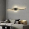 Comely Wandleuchte LED Innen Moderne, Schwarz Wandlampe Innen 27W 3000LM, Wandleuchten LED für Schlafzimmer, Arbeitszimmer, Wohnzimmer, Warmes Weiß 3000K
