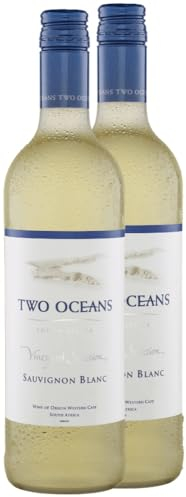 Vineyard Selection Sauvignon Blanc Two Oceans Weißwein 2 x 0,75l VINELLO - 2 x Weinpaket inkl. kostenlosem VINELLO.weinausgießer