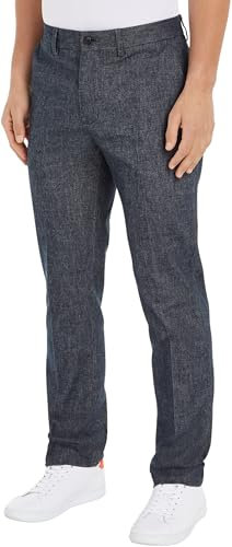 Tommy Hilfiger Pantalon Homme Pantalon de Costume, Bleu (Desert Sky), 40W/34L