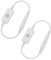 JZK 2 X LED bianco monocromatico Touch Switch Dimmer LED Strip Controllo luminosità Interruttore on/off per DC 5V-24V Striscia monocolore