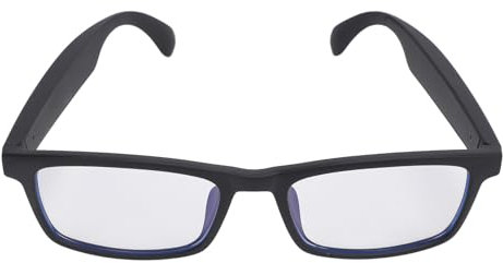 Gafas Inteligentes con Filtro de Luz Azul, Gafas de Audio Bluetooth 5.3 con Micrófono Incorporado para Hombres y Mujeres, Gafas de Sonido Inteligentes con Asistente Táctil y de