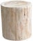 KONTONTY hocker aus massivholz runder Tritthocker Baumstumpf Hocker Kleiner Fußhocker Pflanzenständer Hocker Couchtischhocker rustikale naturholz Decor Holzstuhl Mini-Hocker Schemel hölzern