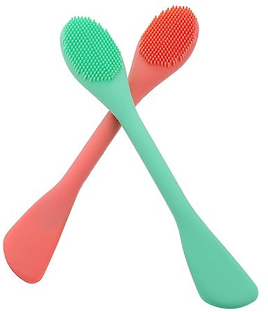 LALADEFIEE 2pièces Brosse De Nettoyage Pour Visage Brosse De Nettoyage Profondeur Pour Éliminer Les Impuretés Maquillage Et Léger Accessoire De Soins Peau